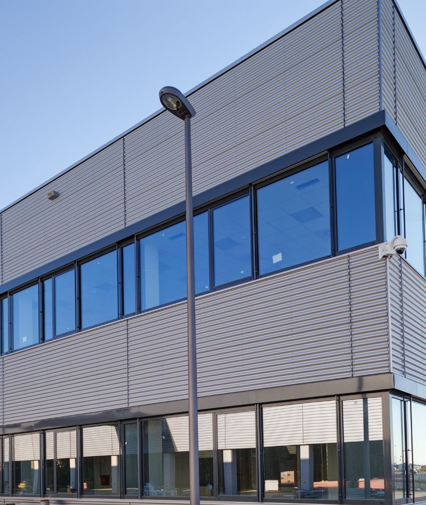 fachada de vidro em Barueri